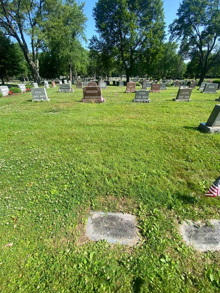 Jean A. Hauptli's grave. Photo 1