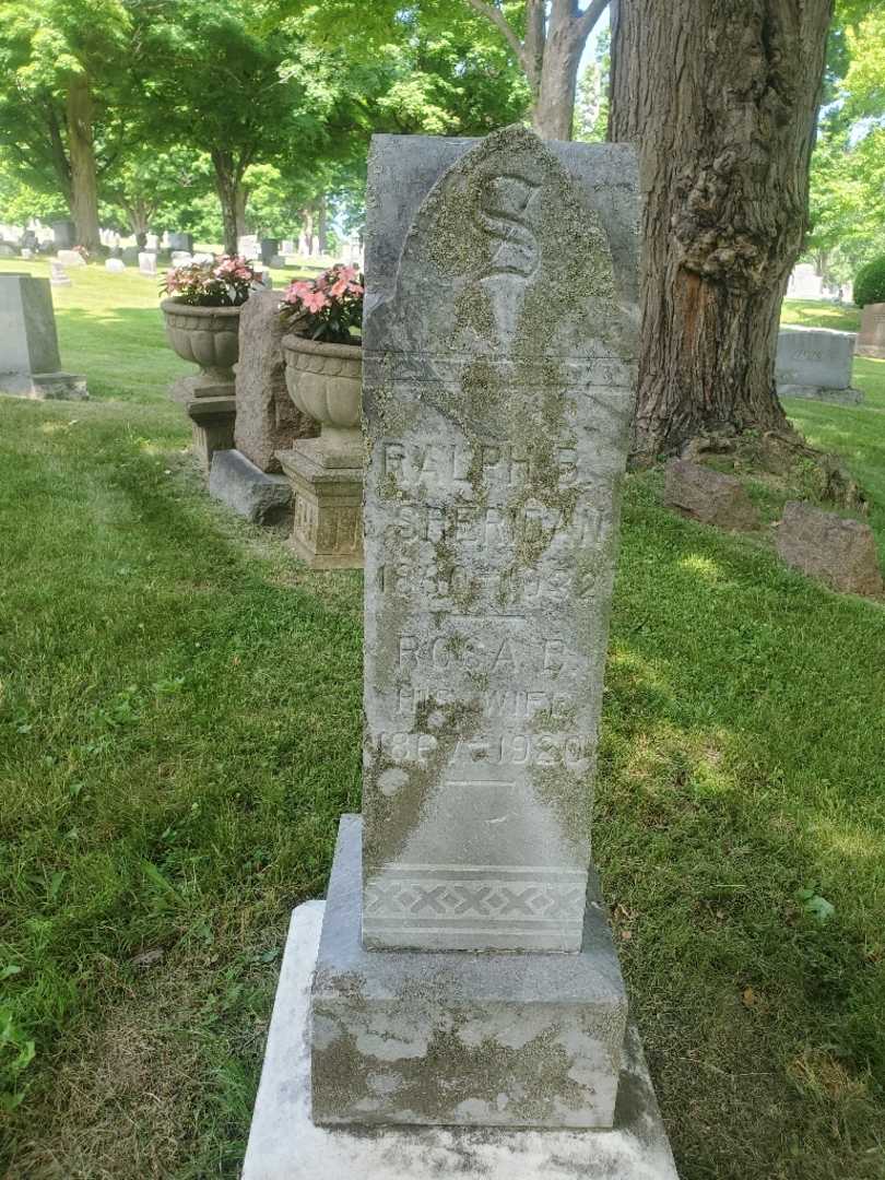 Rosa B. Sheridan's grave. Photo 2