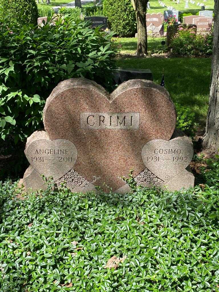 Angeline Crimi's grave. Photo 3