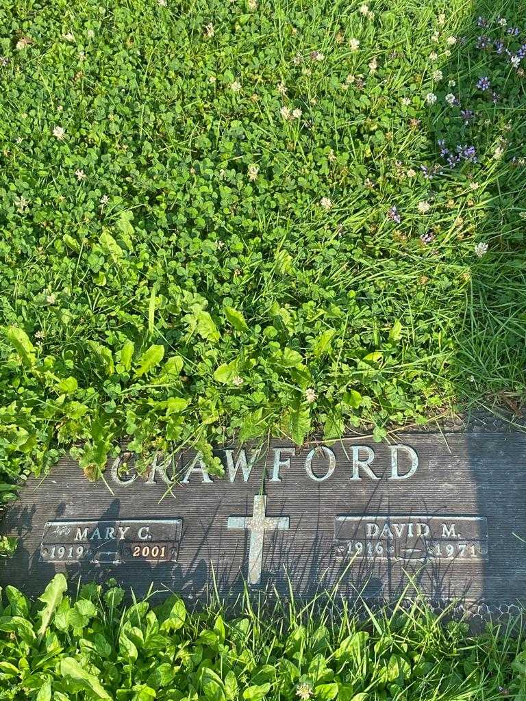 Mary G. Crawford's grave. Photo 2