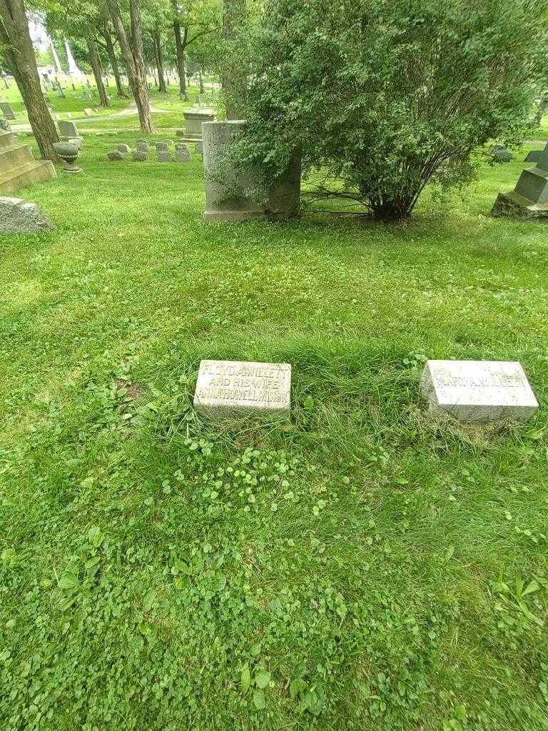 Anna Willett Howell Minor's grave. Photo 1