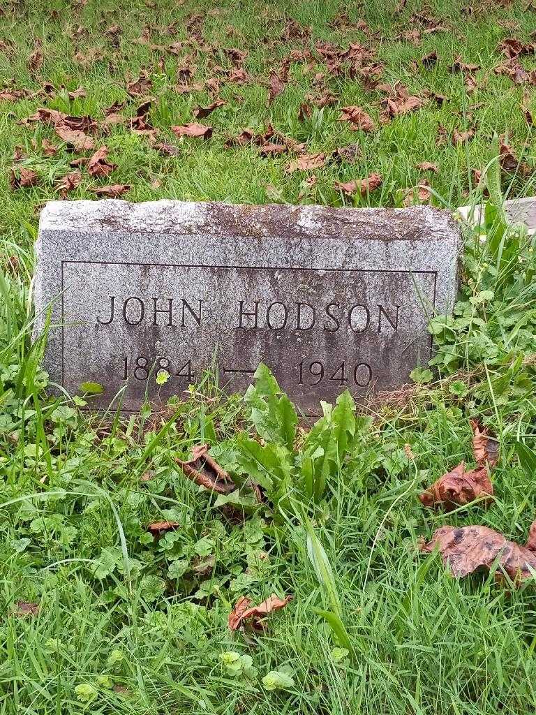 John Hodson's grave. Photo 3