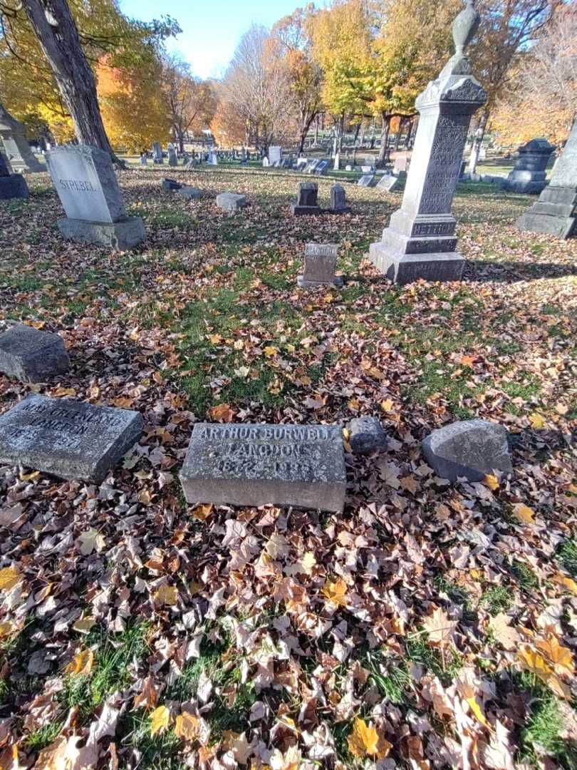 Arthur Burwell Langdon's grave. Photo 1