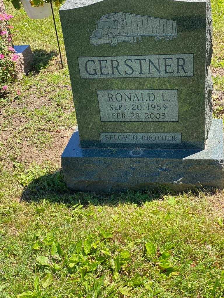 Ronald L. Gerstner's grave. Photo 3