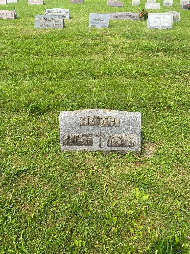 Joseph K. Hatch's grave. Photo 2