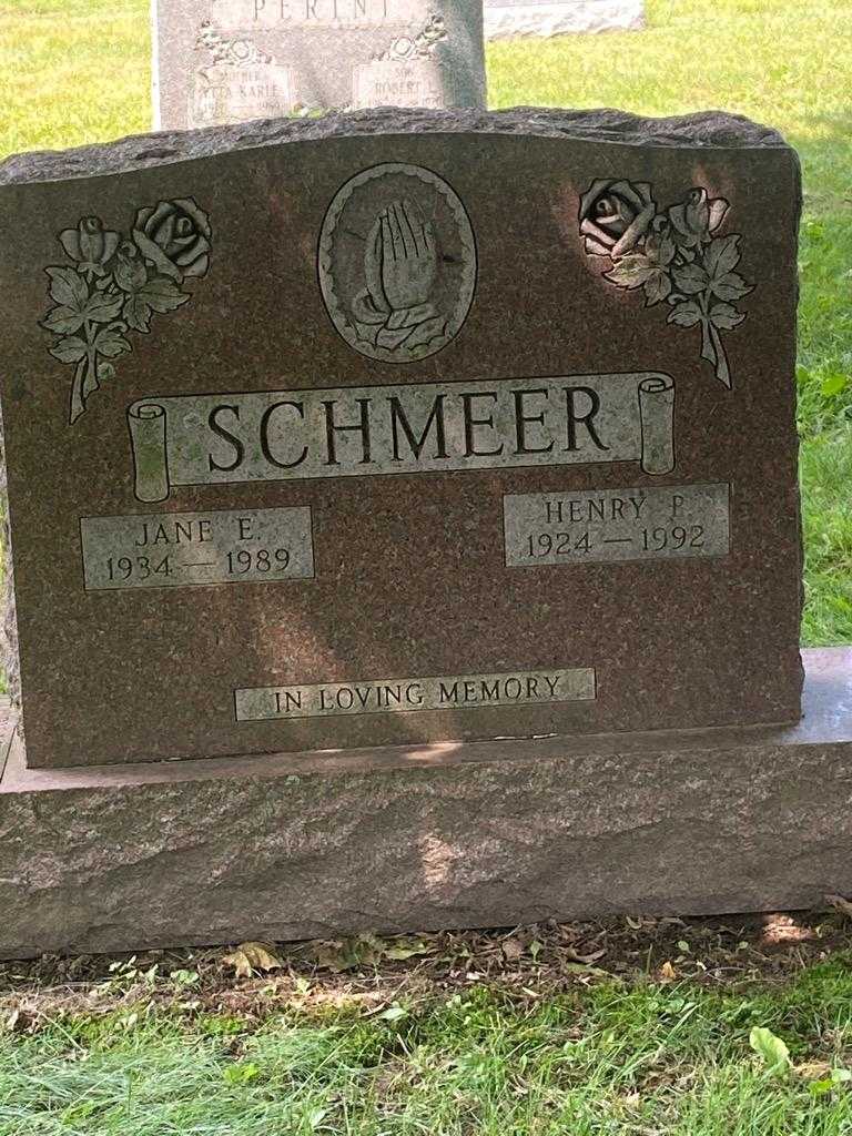 Jane E. Schmeer's grave. Photo 3