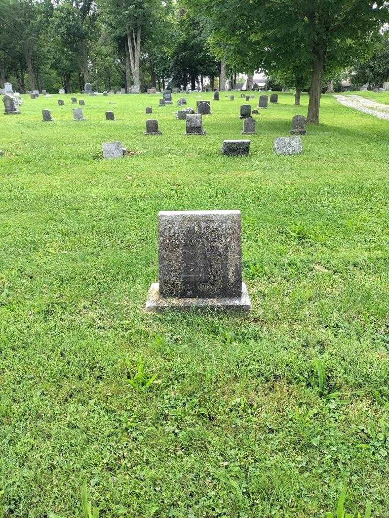 Martha Fisher's grave. Photo 1