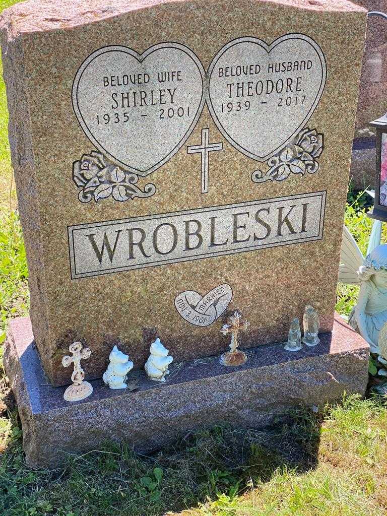 Theodore Wrobleski's grave. Photo 3