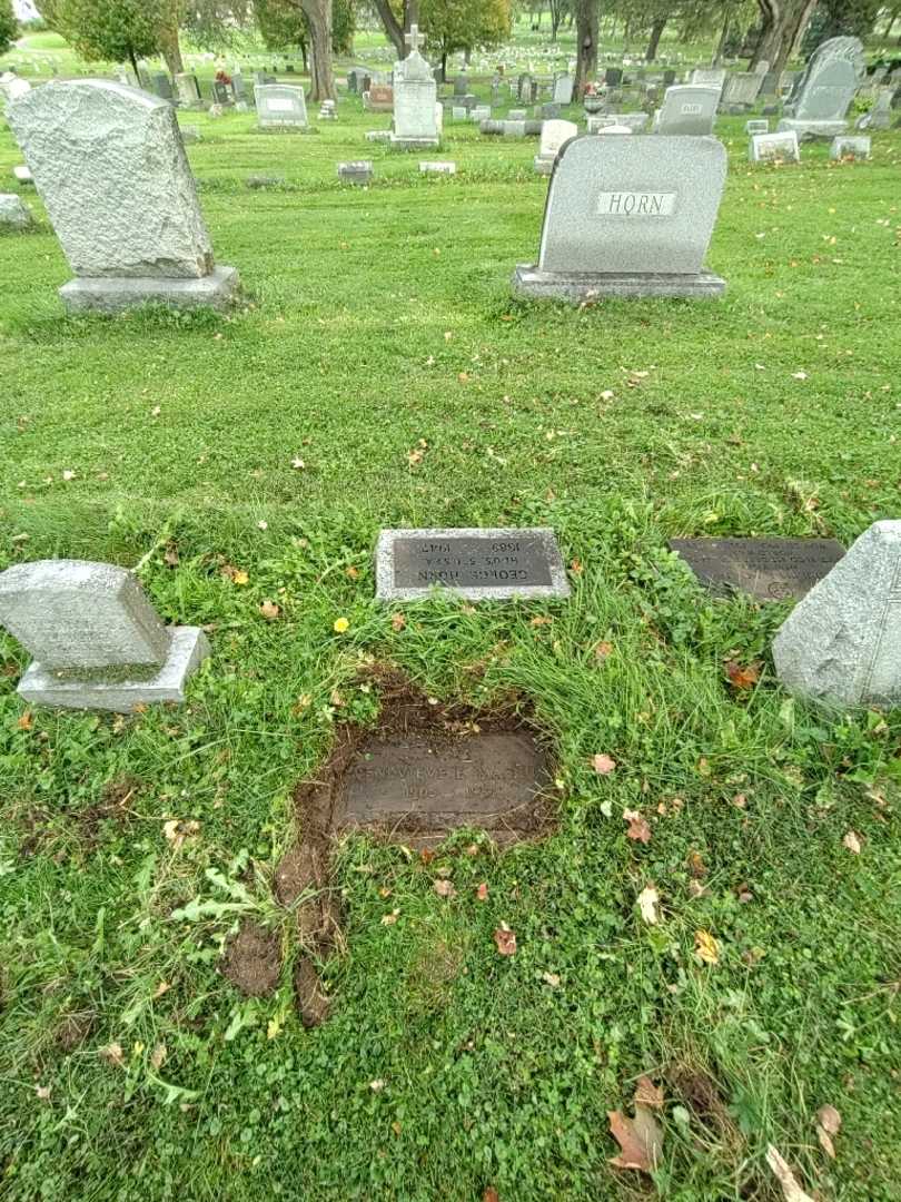 Genevieve E. Machut's grave. Photo 1