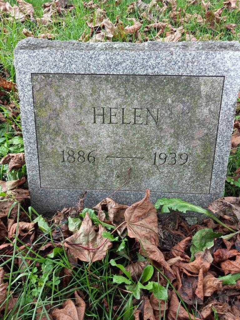 Helen Carson's grave. Photo 2