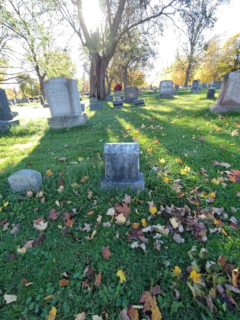 John V. Hummel's grave. Photo 1