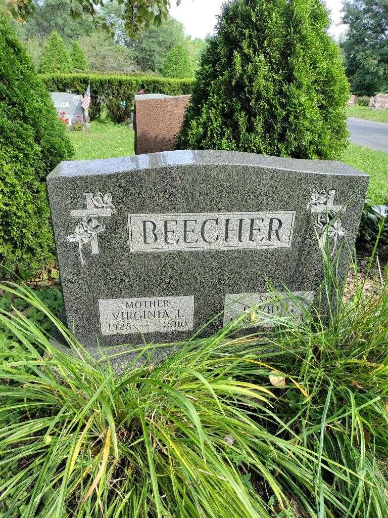 Virginia L. Beecher's grave. Photo 2