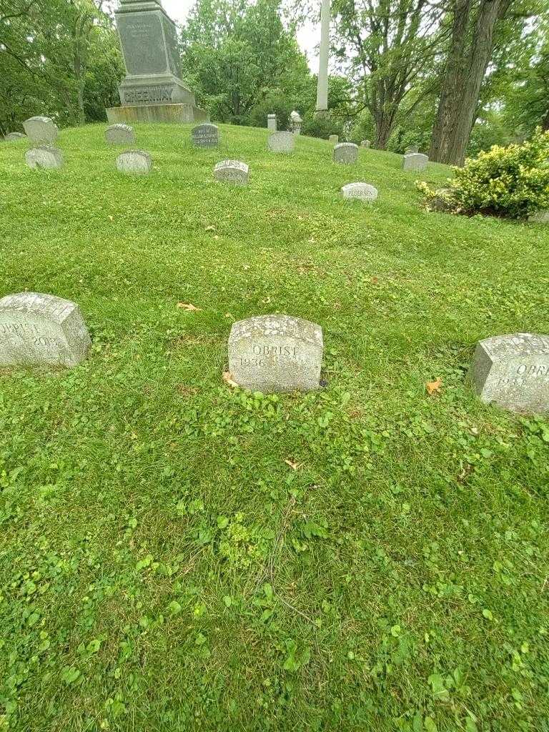 Dorothy I. Obrist's grave. Photo 1