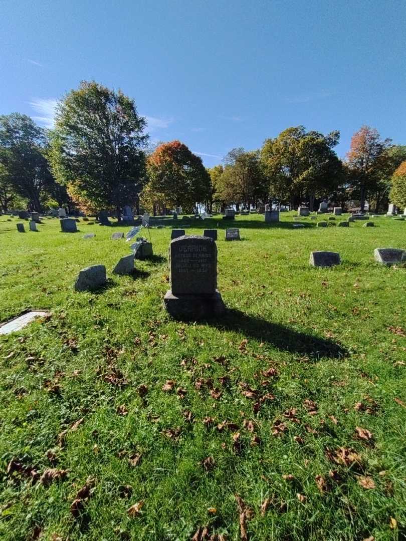 Julia J. Derrick's grave. Photo 1