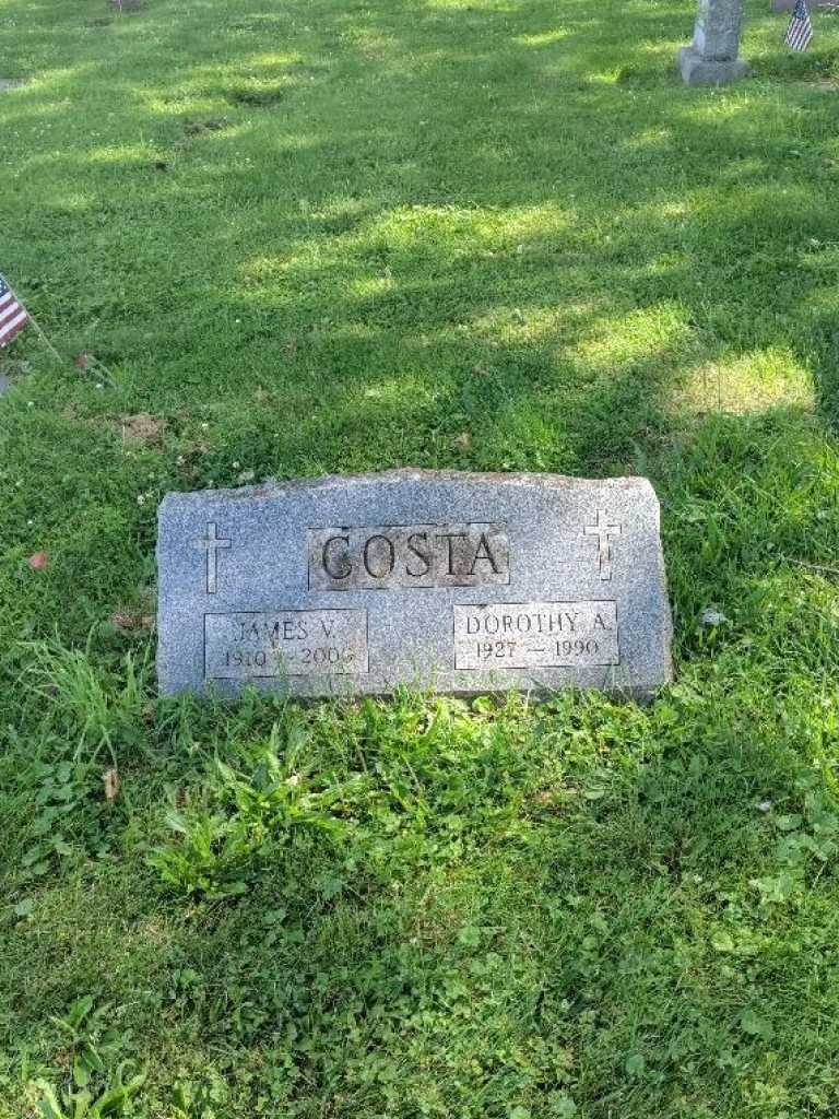 James V. Costa's grave. Photo 3