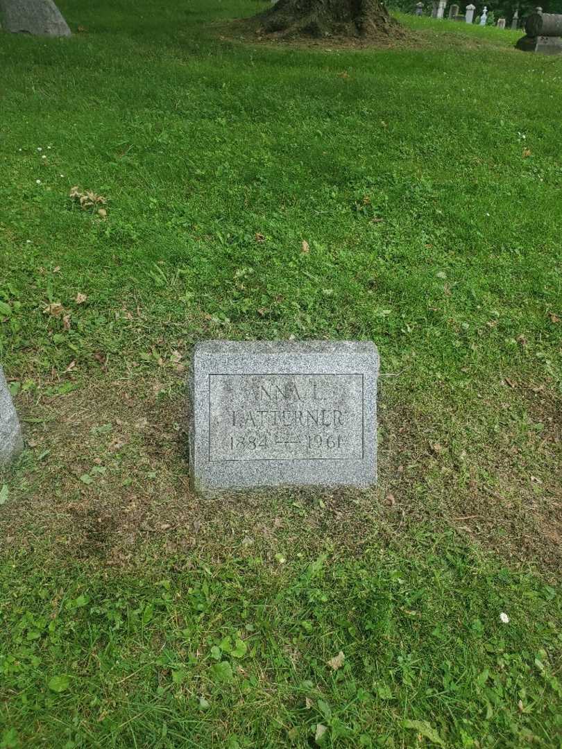 Anna L. Latterner's grave. Photo 2