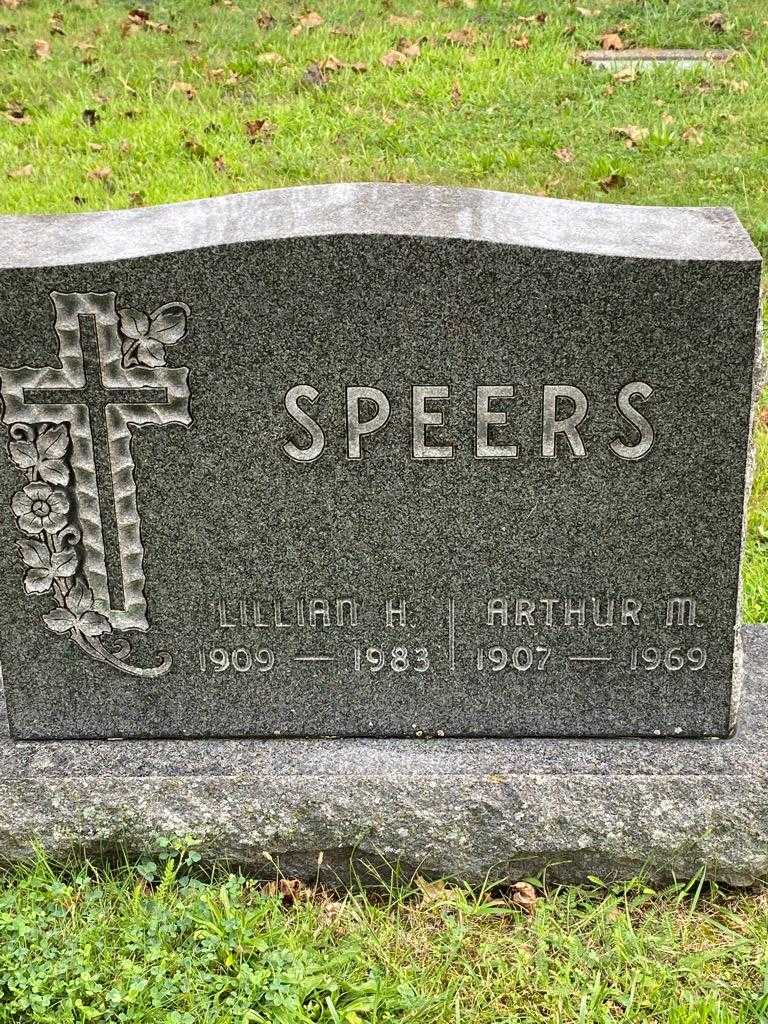 Arthur M. Speers's grave. Photo 3