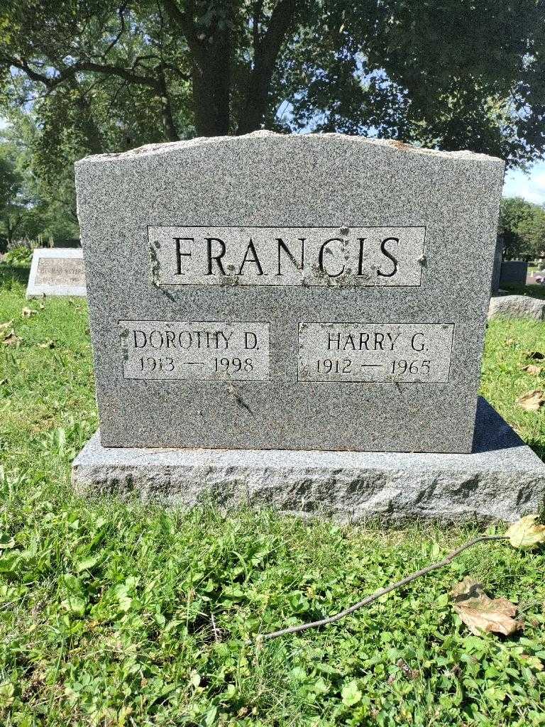 Dorothy D. Francis's grave. Photo 3