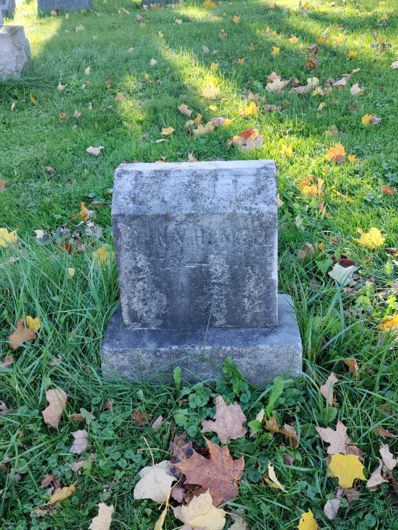 John V. Hummel's grave. Photo 2