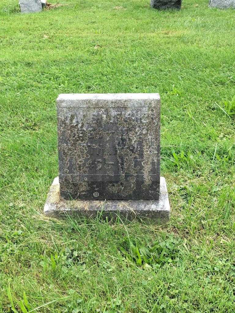 Martha Fisher's grave. Photo 2