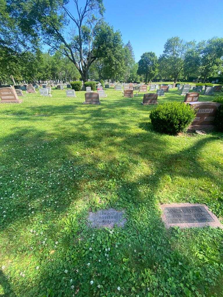 Sherwood J. Foster's grave. Photo 1