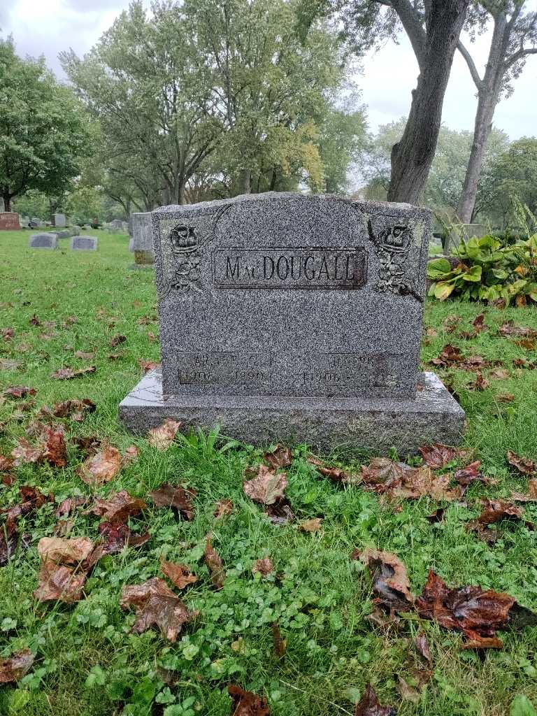 Arlene G. MacDougall's grave. Photo 2