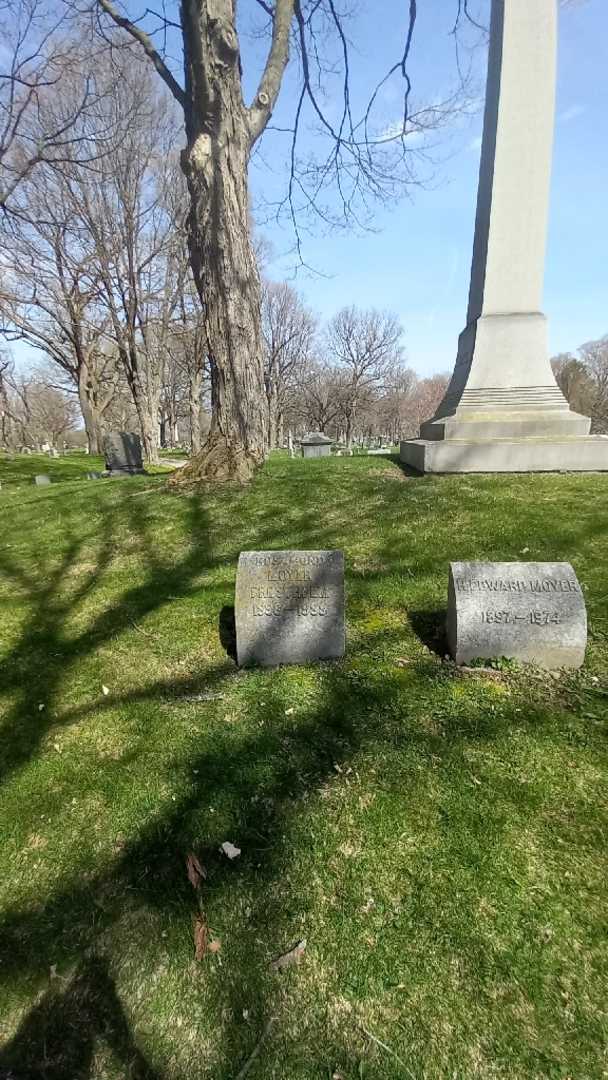 Rosamond Moyer Frostholm's grave. Photo 2