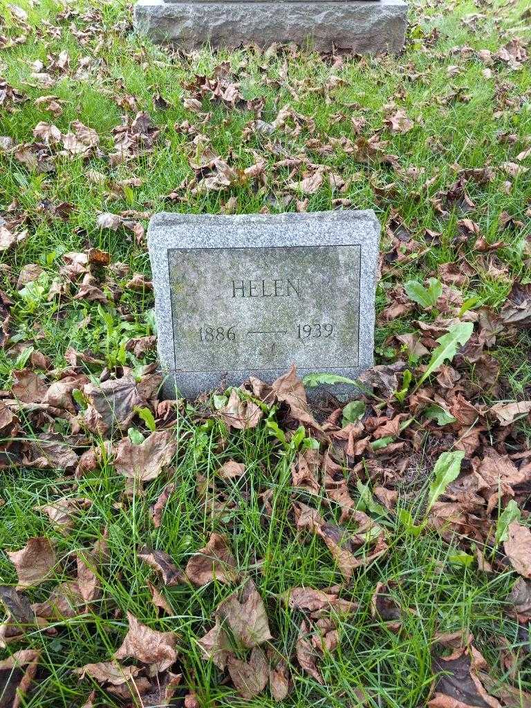 Helen Carson's grave. Photo 3