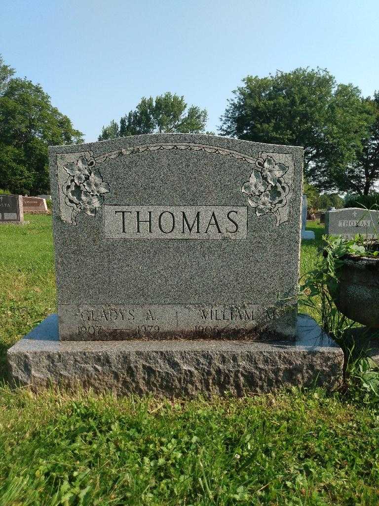 William M. Thomas's grave. Photo 3