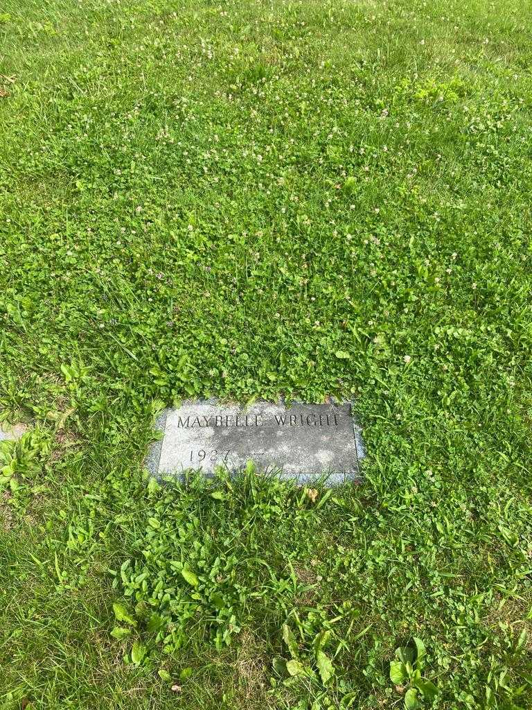 Maybelle Wright's grave. Photo 2