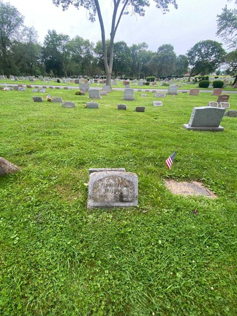 Florence E. Fellows's grave. Photo 1