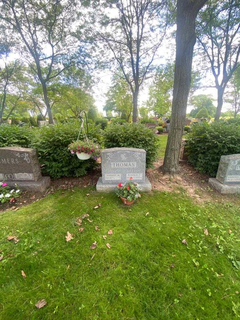 Ronald L. Thomas's grave. Photo 1