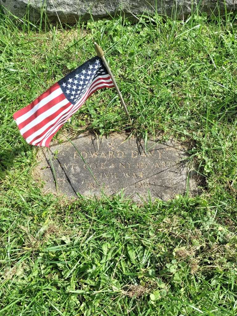 Edward Davy's grave. Photo 2