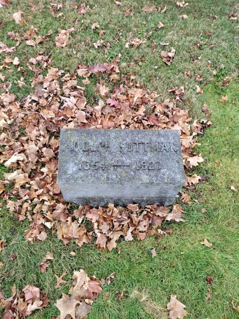 Adolph Guttman's grave. Photo 2