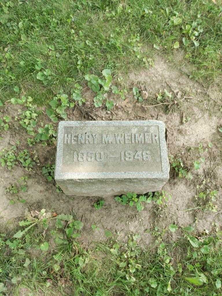 Henry M. Weimer's grave. Photo 2