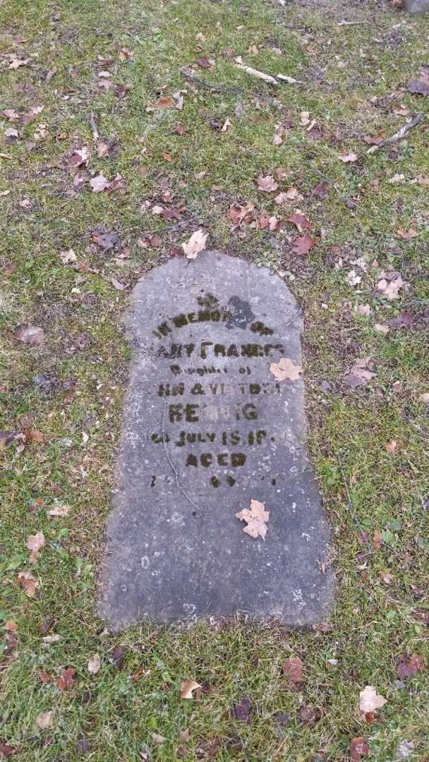 Mary Frances Fertig's grave. Photo 2