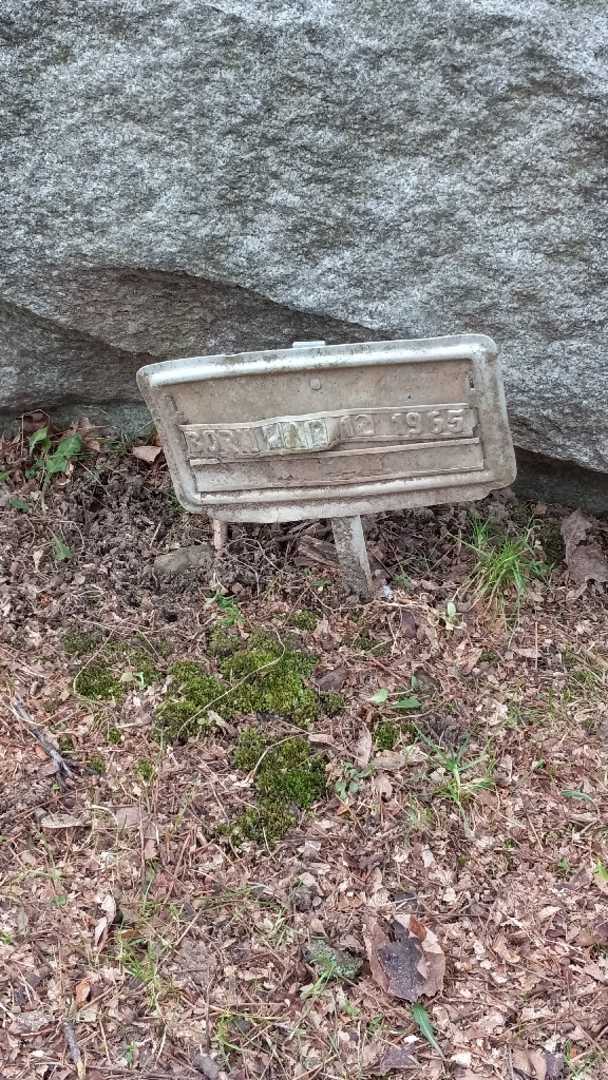 Michael Walcott's grave. Photo 3