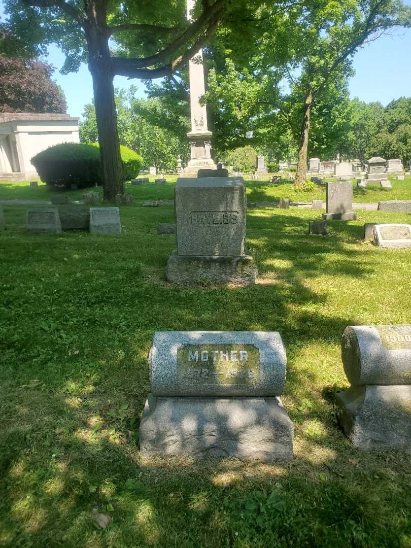 Elizabeth A. Bayliss's grave. Photo 2