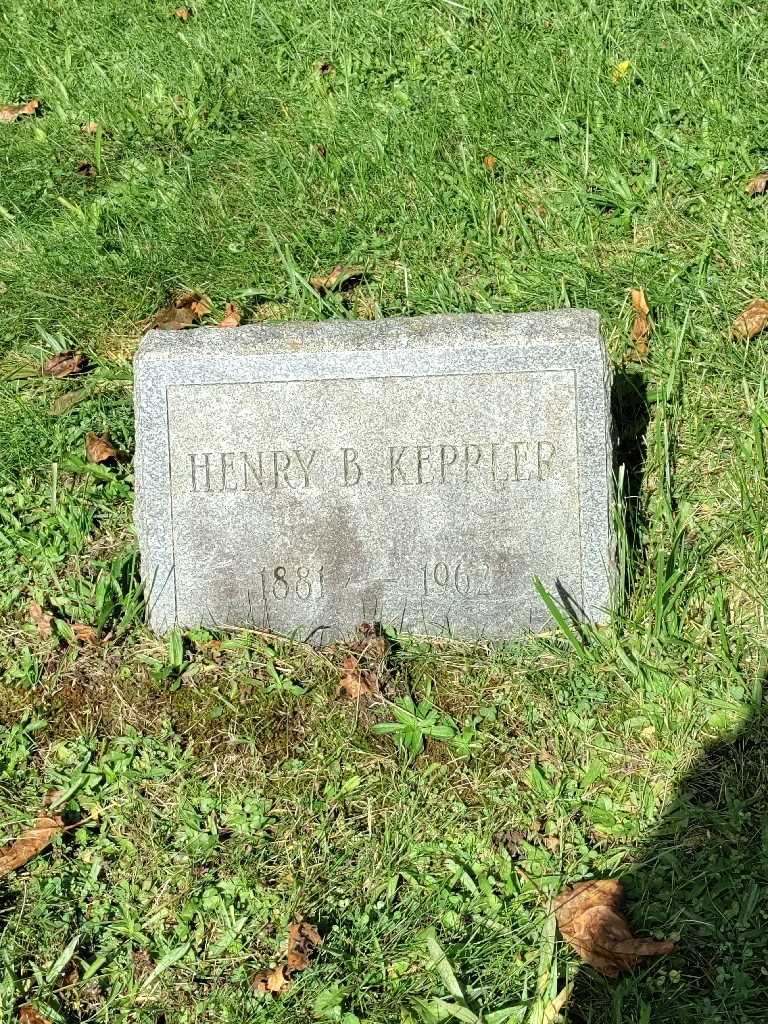 Henry B. Keppler's grave. Photo 3