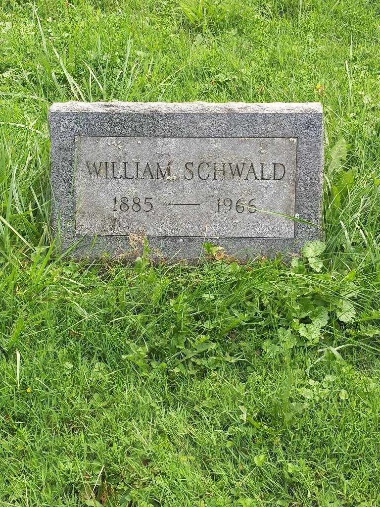 William Schwald's grave. Photo 3