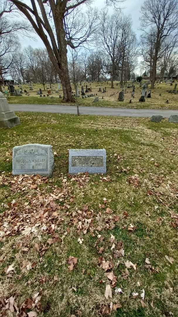 Oscar H. Rau's grave. Photo 1