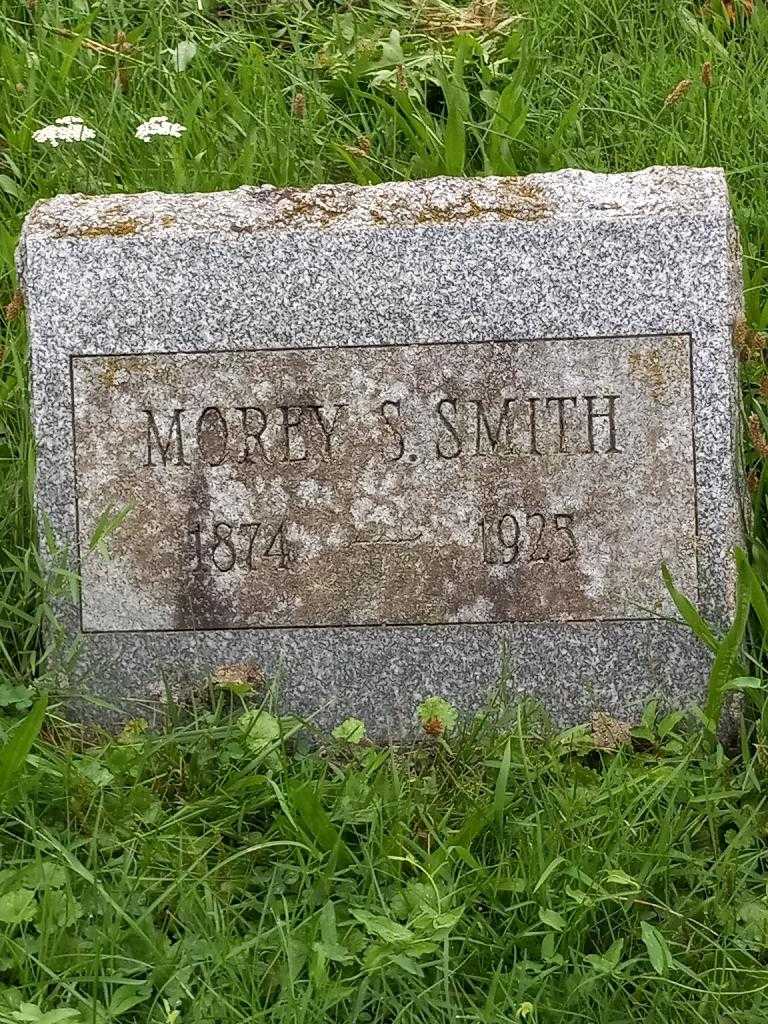 Morey S. Smith's grave. Photo 3