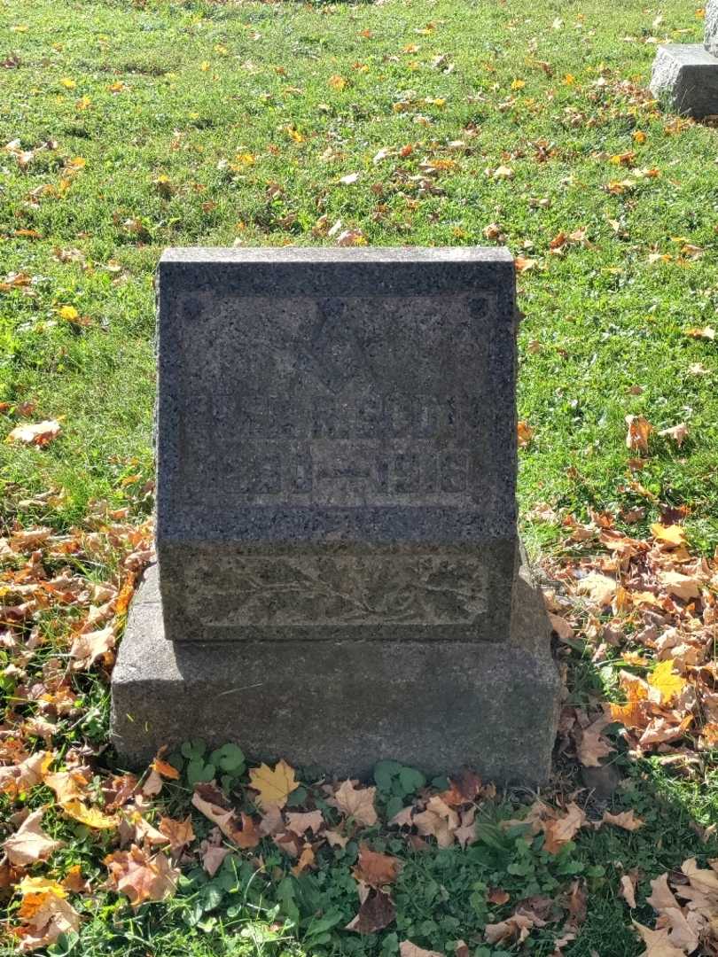 Eben R. Scott's grave. Photo 2