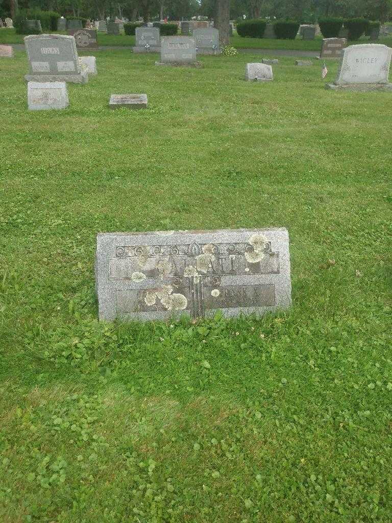 Ursula Gallati's grave. Photo 1