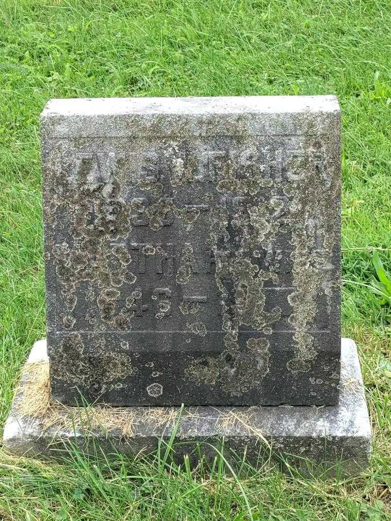 Martha Fisher's grave. Photo 3