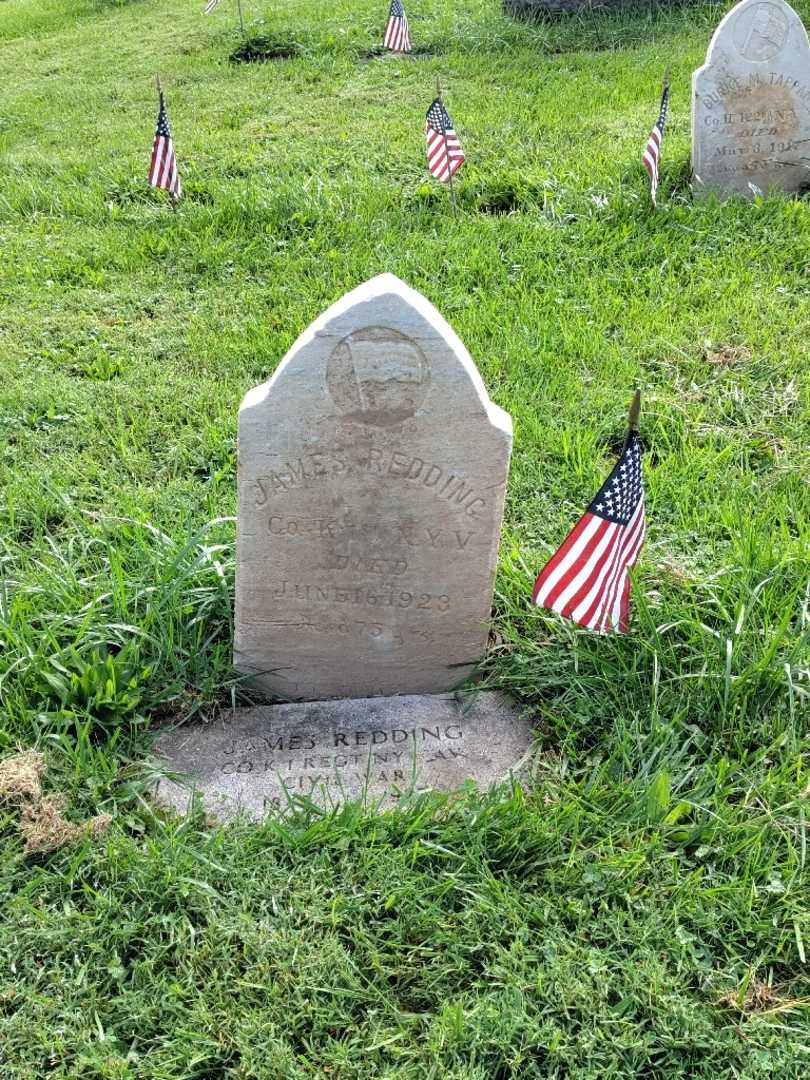 James Redding's grave. Photo 2