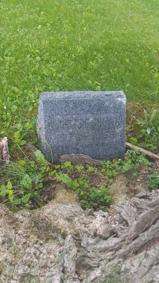 Christine H. Brown's grave. Photo 3