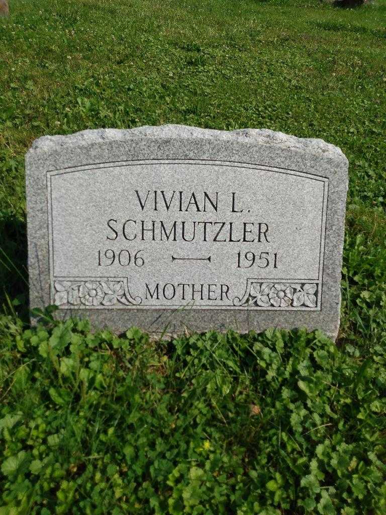 Vivian L. Schmutzler's grave. Photo 1
