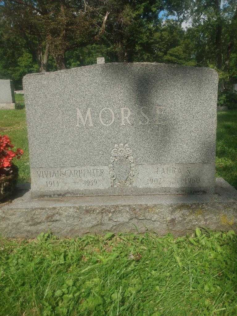 Laura K. Morse's grave. Photo 2