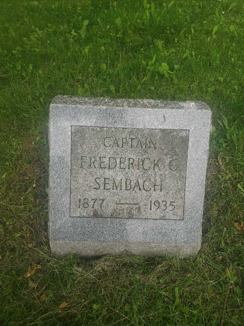Frederick C. Sembach's grave. Photo 4